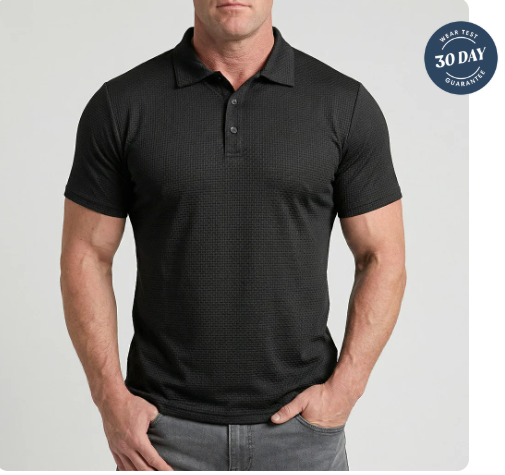 Ice‑Silk Mesh Waffle Polo Shirt，12 Colors，Size S‑7XL